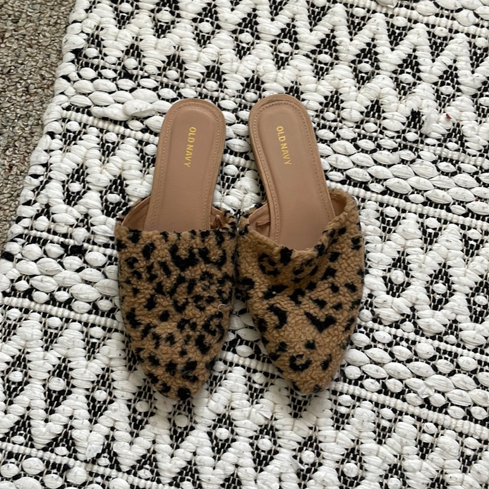 Sherpa Cheetah Loafers